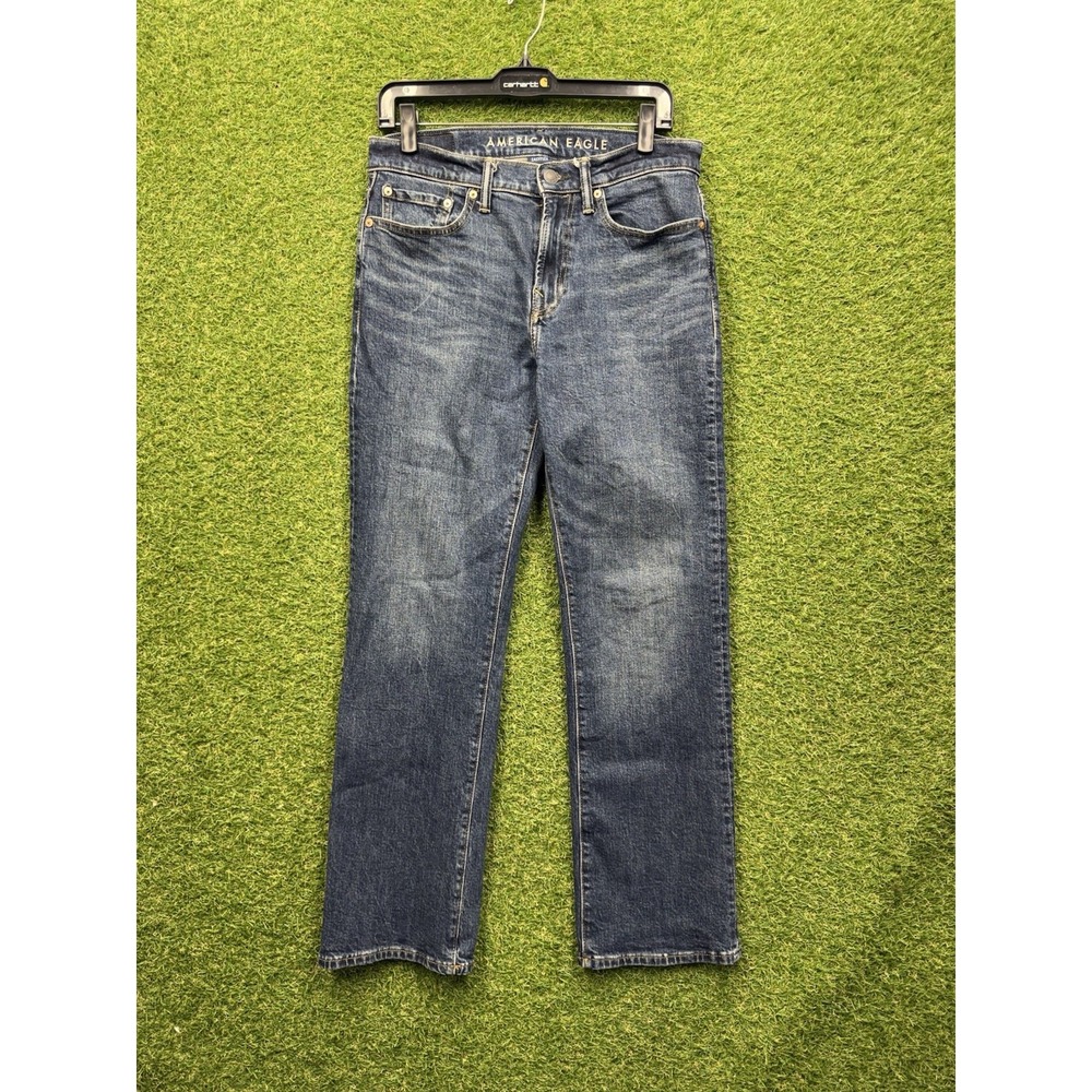American Eagle Outfitters Jeans Mens 29x30 Original Boot Cut Dark Wash Denim